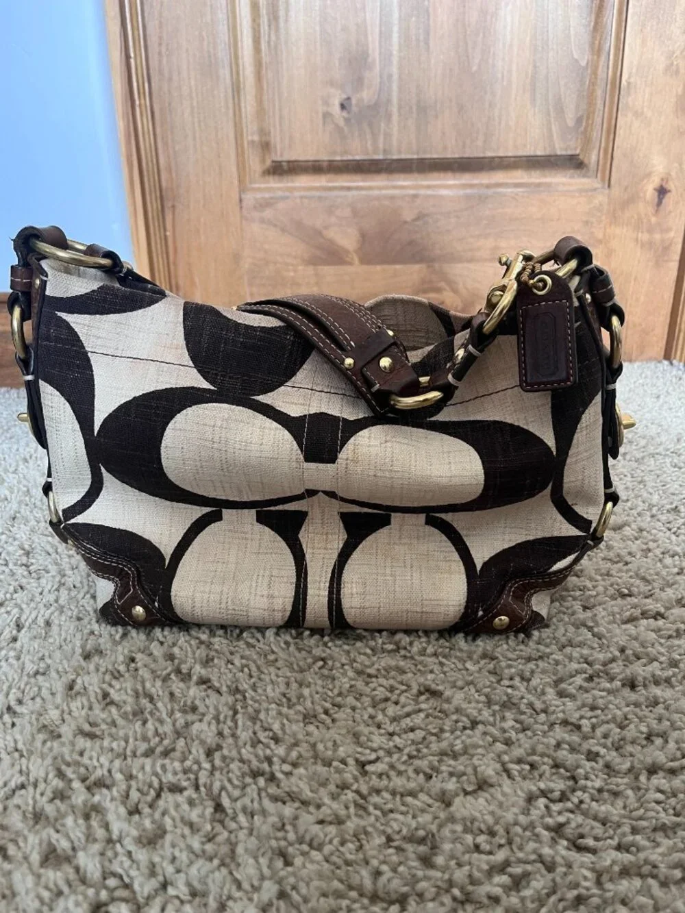 Y2K Vintage Coach Carly Bag